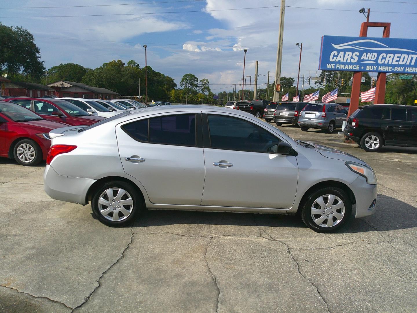 2015 SLV NISSAN VERSA S; SL; SV (3N1CN7AP9FL) , located at 10405 Abercorn Street, Savannah, GA, 31419, (912) 921-8965, 31.988262, -81.131760 - Photo#2